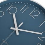 Picture of 12-Inch Silent Wall Clock – Non-Ticking Quartz Movement, Modern Round Decorative Clock for Home, Office, Bedroom – Battery Operated