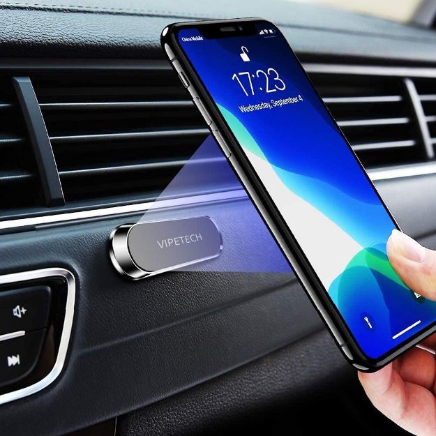 Picture of Magnetic Car Phone Holder – Powerful Magnet Mount for Dashboard, Secure Phone GPS Holder for Vans, Cars, and SUVs