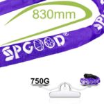 Picture of Heavy Duty Bike Lock Chain, 5-Digit Resettable Code, 830mm Anti-Theft Security Lock – Purple