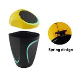 Picture of 2Pcs Car Trash Can with Lid – Mini Waterproof Garbage Bins for Front & Back Seat | Car Essentials for Storage, Organization & Rubbish Disposal