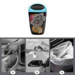 Picture of 2Pcs Car Trash Can with Lid – Mini Waterproof Garbage Bins for Front & Back Seat | Car Essentials for Storage, Organization & Rubbish Disposal