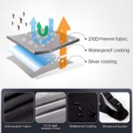 Picture of Maizjok Waterproof Motorcycle Cover – Heavy Duty 210D Outdoor All-Weather Motorbike Protection