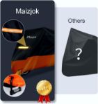 Picture of Maizjok Waterproof Motorcycle Cover – Heavy Duty 210D Outdoor All-Weather Motorbike Protection