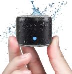 Picture of EWA A106 Pro Mini Bluetooth Speaker, IP67 Waterproof Portable Wireless Speaker with Bass Radiator, Travel Case – Loud Sound for Outdoor, Shower, Car, Bike – Black