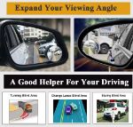Picture of Blind Spot Mirrors for Cars – 360° Rotatable Waterproof Convex Rear View Mirror by BeskooHome, 2 Pack for Cars, SUVs, Trucks & Vans