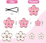 Picture of Daisy Flower Car Air Vent Clip – 8 PCS Pink Air Fresheners for Car Interior, Cute Flower Scented Clips for Girls & Women