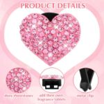 Picture of 4Pcs Bling Crystal Car Air Vent Clip Fresheners – Shiny Diffuser Accessories for Women, Car Interior Decor