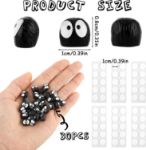 Picture of 30PCS Black Elf Dashboard Ornaments – Cute Mini Resin Car Decor for Rearview Mirror & Interior Aesthetic