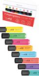 Picture of 8 Chisel Tipped Highlighters – Non-Toxic, Easy Grip, Long-Lasting Ink for School and Work, Safe for Kids