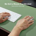 Picture of Leather Desk Mat – Non-Slip Laptop Writing Pad for Office & Home, Olive Green (80cm x 40cm)