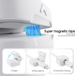 Picture of Magnetic Cord Organizer Holder – 8 Pack Cable Clips with Adhesive for Desk, Nightstand, Office & Kitchen