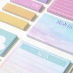 Picture of Pastel Daily Planner Set – 56 Sheet Weekly Planner, A5 Notebook, Sticky Notes & Planner Stickers