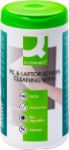 Picture of Screen Cleaning Wet Wipes – 100pcs Dispenser Tub | Antistatic Wipes for TFT & LCD Screens – White