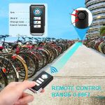 Picture of Wireless Bicycle Alarm – Anti-Theft Vibration Security System for Bike, Motorcycle, Vehicle Door & Window | Adjustable Volume & Sensitivity, Waterproof