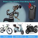 Picture of Wireless Bicycle Alarm – Anti-Theft Vibration Security System for Bike, Motorcycle, Vehicle Door & Window | Adjustable Volume & Sensitivity, Waterproof