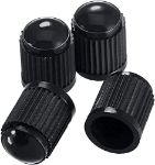 Picture of 10 Pcs Tyre Valve Caps – Universal Black Dust Stem Caps for Car Tyres, Bikes, Bicycles, Motorbikes