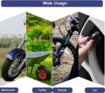 Picture of 10 Pcs Tyre Valve Caps – Universal Black Dust Stem Caps for Car Tyres, Bikes, Bicycles, Motorbikes
