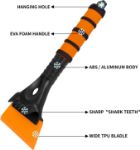 Picture of BEEWAY Ice Scraper with 13cm TPU Blade – Efficient Frost, Snow, and Ice Removal for Car, SUV & Truck Windscreen
