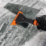 Picture of BEEWAY Ice Scraper with 13cm TPU Blade – Efficient Frost, Snow, and Ice Removal for Car, SUV & Truck Windscreen