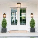 Picture of 2PCS 3FT Artificial Cypress Topiary Trees with Detachable Trunks – Decorative Faux Greenery for Indoor & Outdoor Use – Home, Patio, Garden, Entryway Décor (90CM)