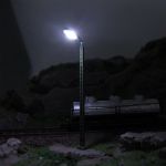 Picture of N Gauge Layout Lighting Solution - 5 Pcs Model Railway Lights for Scenic & Realistic Train Track Lighting