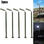 Picture of N Gauge Layout Lighting Solution - 5 Pcs Model Railway Lights for Scenic & Realistic Train Track Lighting