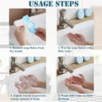 Picture of Travel Soap Sheets – Portable Disposable Soap Flakes for Hand Washing | Foaming Hand Soap for Camping, Hiking, Travel & Outdoor Use | Eco-Friendly Cleaning Essentials in Compact Case