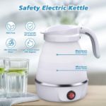 Picture of Foldable Electric Kettle for Travel | Mini Portable Silicone Kettle for Camping, Hiking, Tea & Coffee – 600ml, BPA-Free, Fast Boil
