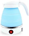 Picture of Mini Foldable Electric Kettle – Collapsible Portable Travel Kettle for Home, Camping & Road Trips (Blue)
