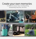 Picture of Compact Fleece Travel Blanket with Stuff Sack – 70x48 Inch Lightweight, Breathable, Moisture-Wicking Airplane Blanket for Travel, Car, Camping & Couch