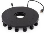 Picture of Angle Adjustable Twelve LEDs Ring Light for Monocular Zoom Microscope – Enhanced Lighting for Precision Viewing