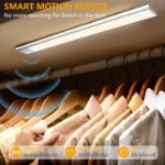 Picture of Rechargeable Under Cabinet Kitchen Lights – 3 Color Dimmable 52 LED Motion Sensor, USB-C, 31cm (2 Pack)