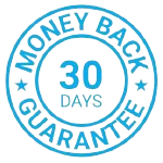 30 Days Money Back Guaranteed